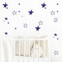 Starry Stars Wall Stickers, thumbnail 1 of 3
