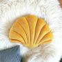 Soft Velvet Shell Shape Cushions, thumbnail 4 of 11
