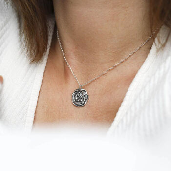 Sterling Silver Siren Necklace, 3 of 11