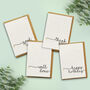 Plantable Seed Paper Cards Four Pack Stars, thumbnail 1 of 2