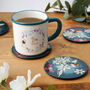 The Beekeeper S/Four Round Glass Coasters In Gift Box, thumbnail 1 of 3
