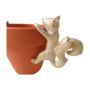 Golden Squirrel Pot Hanger, thumbnail 1 of 2