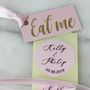 D I Y 'Eat Me' Wedding Favour Labels Personalised, thumbnail 2 of 6