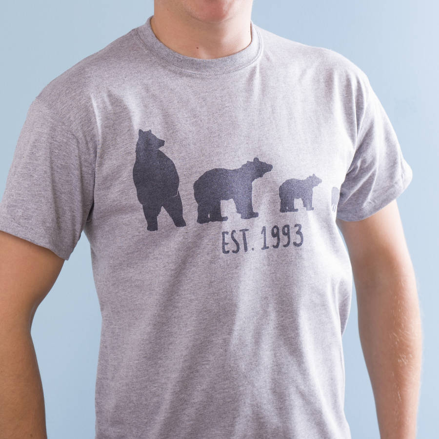 personalised bear tshirt