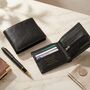 Gifts For Him Personalised Leather Wallet For Men, thumbnail 5 of 9