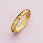9ct Gold Diamond And Birthstone Confetti Ring, thumbnail 7 of 11