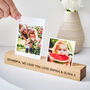 Personalised Birthday Gift Wooden Photo Block, thumbnail 1 of 3