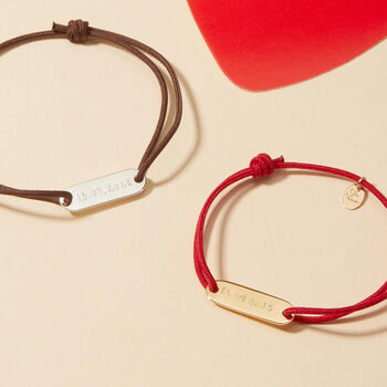 Jewellery For Couples Mini Identity Bracelet, 4 of 6