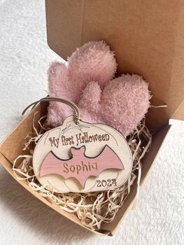 Baby's First Halloween 2025 Gift Box With Baby Mittens, 8 of 9
