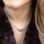 Small Linked Petal Pendant, thumbnail 5 of 12