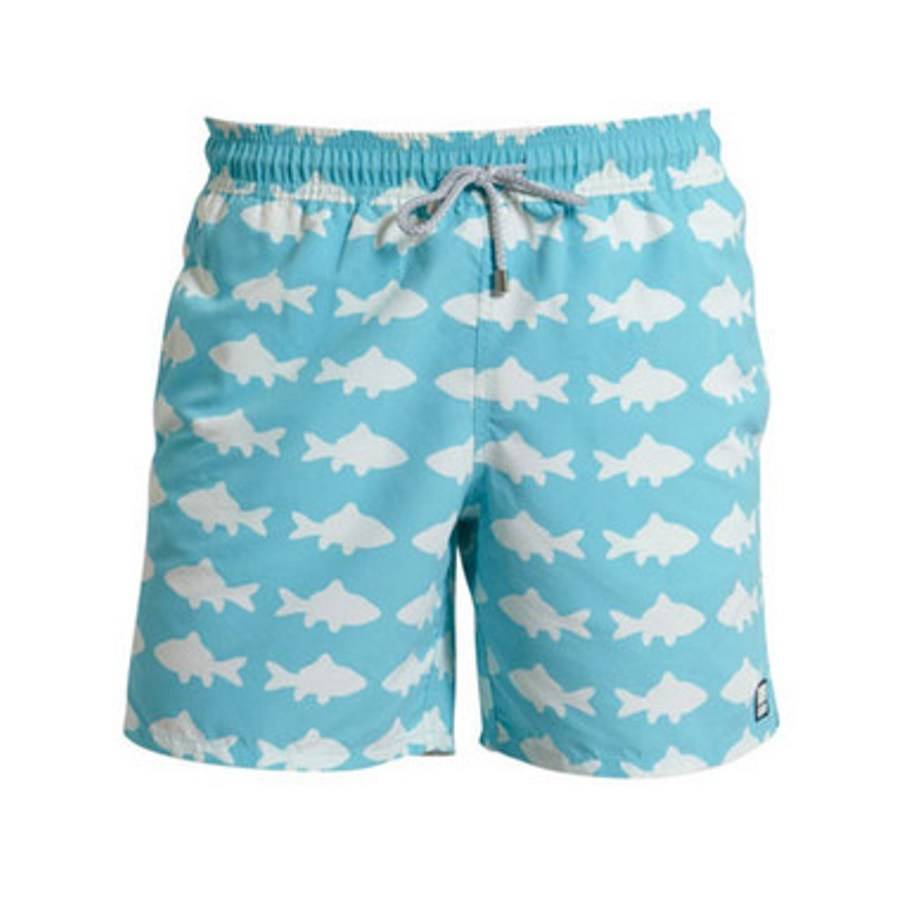 Men's Fish Swimming Trunks By Tom and Teddy