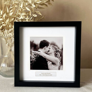 Personalised Special Memory Gold Foil Photo Frame, 2 of 2