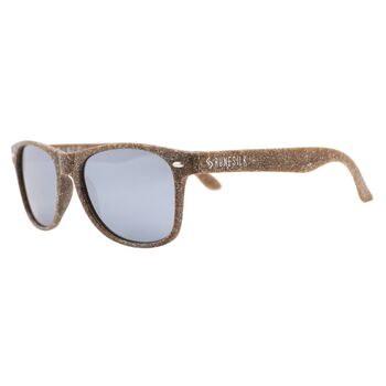 Silvershine Coffee Polarised Sunglasses By Runesilk, 5 of 6