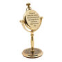 Personalised 50th Golden Wedding Anniversary Desk Clock Gift, thumbnail 11 of 12