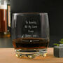 Engraved Whiskey Glass, thumbnail 5 of 7