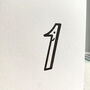 One Luxury Hand Printed Letterpress First Birthday Card, thumbnail 2 of 2