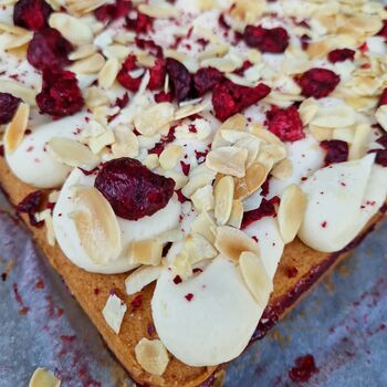 Morello Cherry And Almond Traybake, 2 of 3