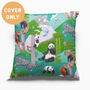 Giant Panda Animal Cushion Cover, thumbnail 2 of 5