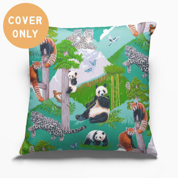 Giant Panda Animal Cushion Cover, 2 of 5