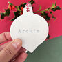Personalised Christmas Tree Decorations, thumbnail 6 of 8