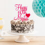 Personalised Birthday Party Cake Topper With Heart, thumbnail 1 of 2