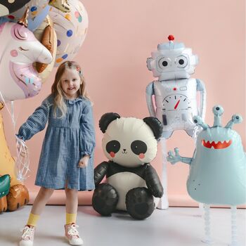 Walking Alien Foil Balloon, 2 of 3