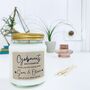Personalised 'Godmothers Are A Blessing' Soy Candle, thumbnail 4 of 9