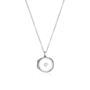 Silver Or Gold Small Round Diamond Locket Necklace, thumbnail 4 of 11