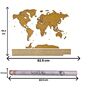 Scratch Off World Map Travel Gifts, thumbnail 3 of 12