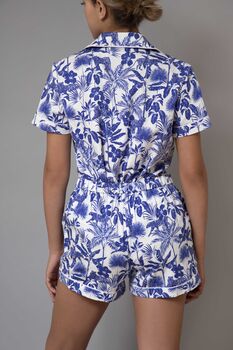 Luxury Cotton Pyjama Shorts | Straight Outta Bali, 6 of 8