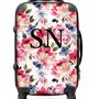 Flowery Personalised Suitcase, thumbnail 1 of 7