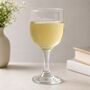 Engraved Wine Glass Personalised 80th Birthday Gift, thumbnail 1 of 8