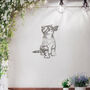 Kitten With Butterfly Wall Art Perfect Gift For Garden And Cat Lovers, thumbnail 6 of 10