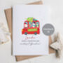Christmas Express Bus Personalised Christmas Card, thumbnail 2 of 3