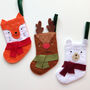 Sew Your Own Rufus Reindeer Stocking Felt Sewing Kit, thumbnail 5 of 9