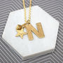Personalised Statement Letter Necklace, thumbnail 3 of 4