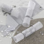Silver Confetti Filled Christmas Cracker Decorations, thumbnail 1 of 3