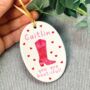 Personalised Cowboy Boot Valentine's Decoration, thumbnail 1 of 2