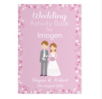 Personalised Wedding Activity Book, 5 of 7
