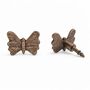 Classic Butterfly Brass Cabinet Knob, thumbnail 1 of 9