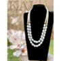 Kai Handmade Pearl And Stone Drop Long Necklace –, thumbnail 3 of 3