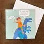 Best Dad Dinosaur Card, thumbnail 3 of 4