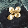 Handmade Solid 18ct Gold Chain Cufflinks, thumbnail 4 of 4