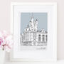 Personalised Wedding Or Christening Venue Portrait, thumbnail 2 of 12