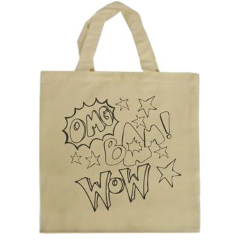 Colour In Canvas Tote Bag, 4 of 6