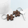 Personalised Couples Complete Me Jigsaw Two Keyrings, thumbnail 1 of 6