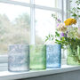Coloured Glass Botanics Vase Or Candleholder, thumbnail 2 of 2
