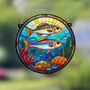 Seaside Nature Stained Glass Effect Suncatcher, thumbnail 8 of 12