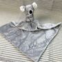Personalised Koala Baby Comforter Blanket, thumbnail 1 of 3