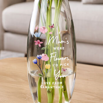 Personalised I'd Pick You Bullet Vase For Mum, 2 of 2